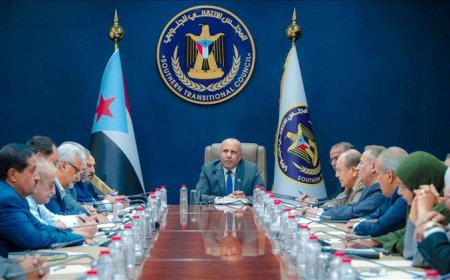 في اجتماعها بعدن.. هيئة رئاسة الانتقالي تدعو لإصلاح شامل وتفعيل مؤسسات الدولة