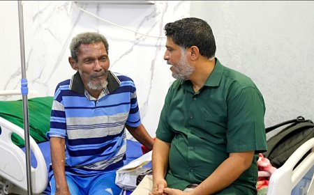 انتقالي العاصمة عدن يقدم الدعم اللازم لعلاج الكابتن علي نشطان