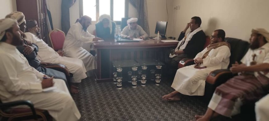 مدير عام أوقاف شبوة يلتقي الدعاة والأئمة والخطباء بالعاصمة عتق