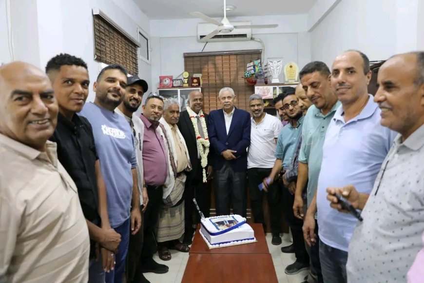 قطاع الرياضة يحتفي برئيس الاتحاد العربي للسباحة