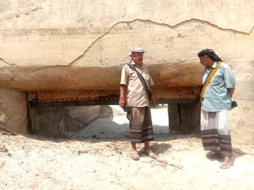 المهندس درويش والشيخ علي ناصر يتسلّمان العمل بسد فؤاد بأحور