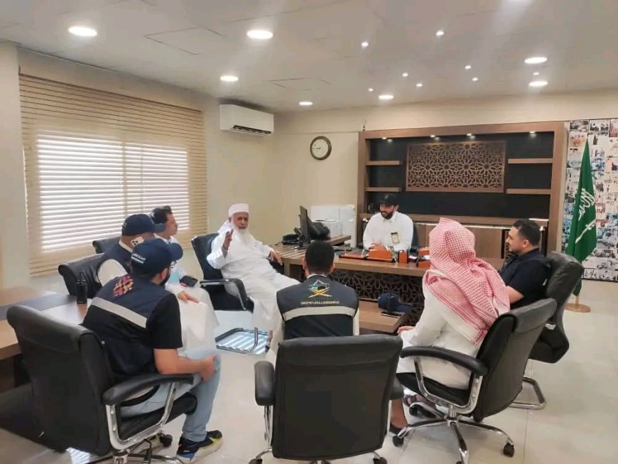 رئيس لجنة مكتب شؤون حجاج اليمن بالمدينة المنورة يزور محطة استقبال الحجاج ويطلع على الجاهزية لاستقبال ضيوف الرحمن