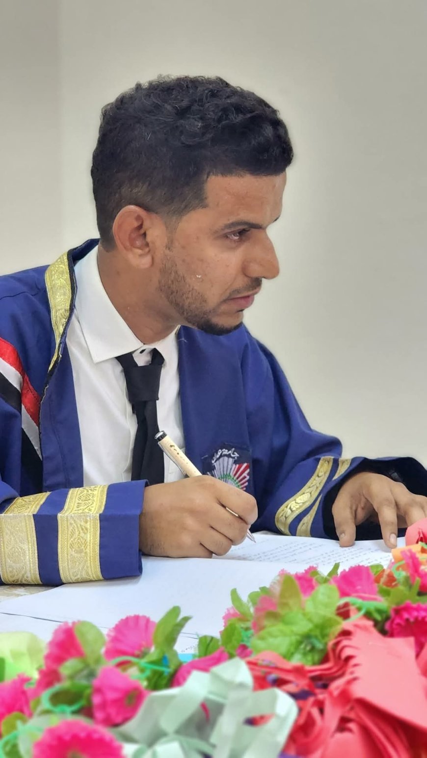 الماجستير بامتياز في التاريخ القديم للباحث علي بامقيشم