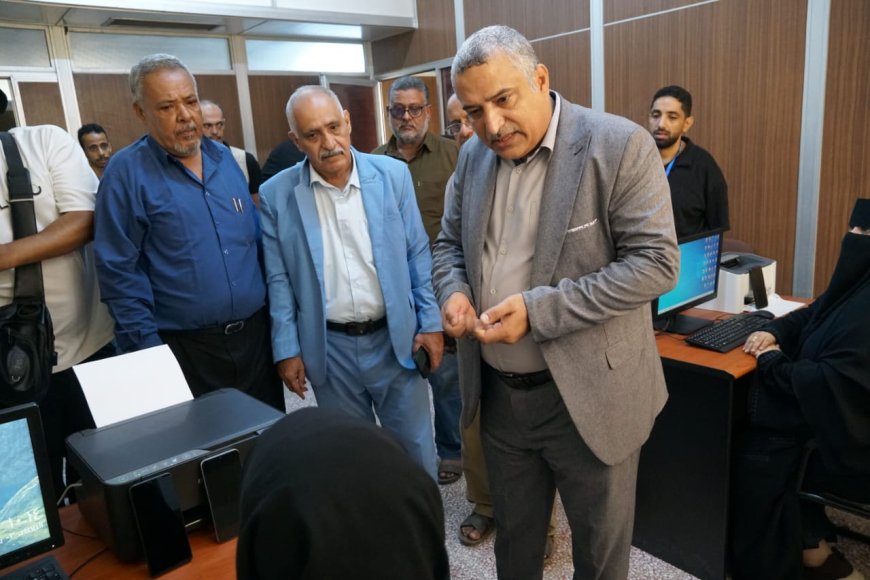 افتتاح غرفة العمليات للجان المجتمعية في ديوان محافظة عدن