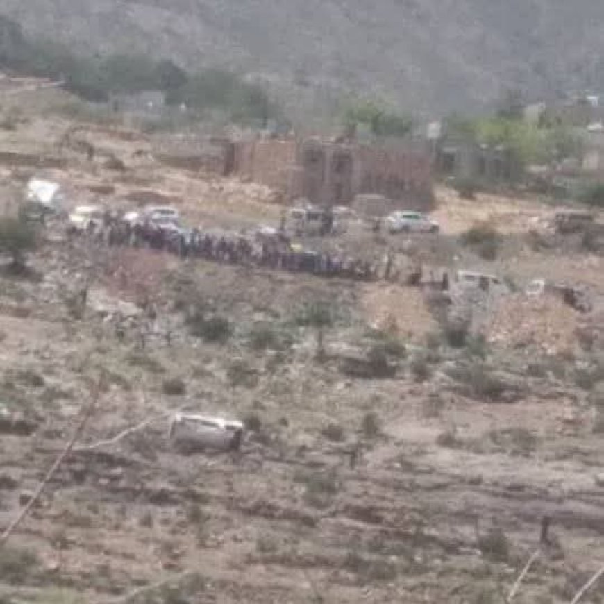 تعز.. حادث مروري مروّع في مديرية الشمايتين منطقة الأصابح.