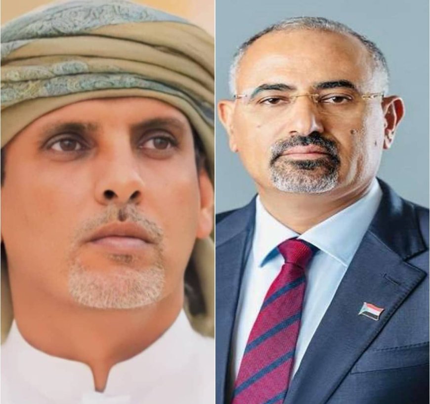 الشيخ باكريت يُهنئ الرئيس الزٌبيدي وشعب الجنوب بحلول عيد الأضحى المبارك