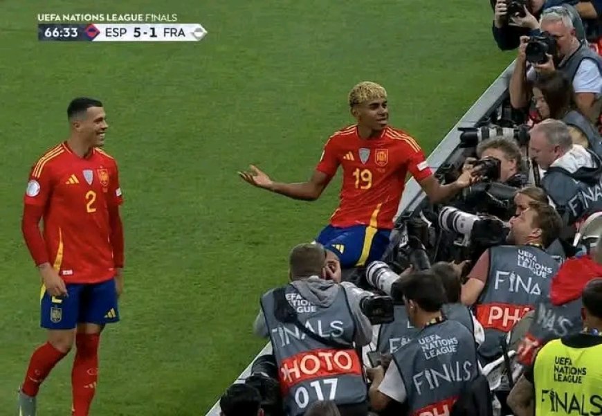 إسبانيا تتأهل لنهائي دوري الأمم الأوروبية بعد فوز مثير على فرنسا 5-4