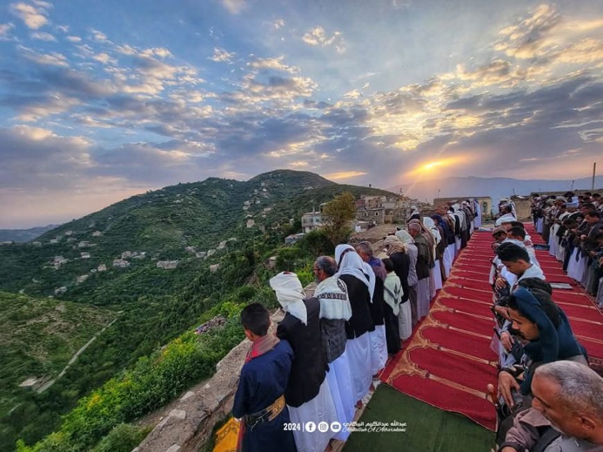 تعز.العيد في جبل حبشي.. طقوس روحانية وعادات اجتماعية تعزز الترابط والتكافل