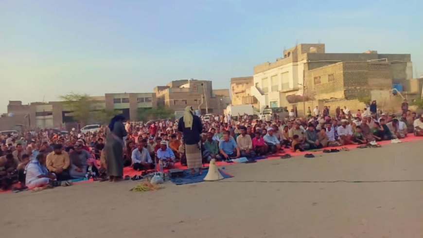الحمزة وباعزب يشاركان أبناء مودية فرحتهم بعيد الأضحى المبارك