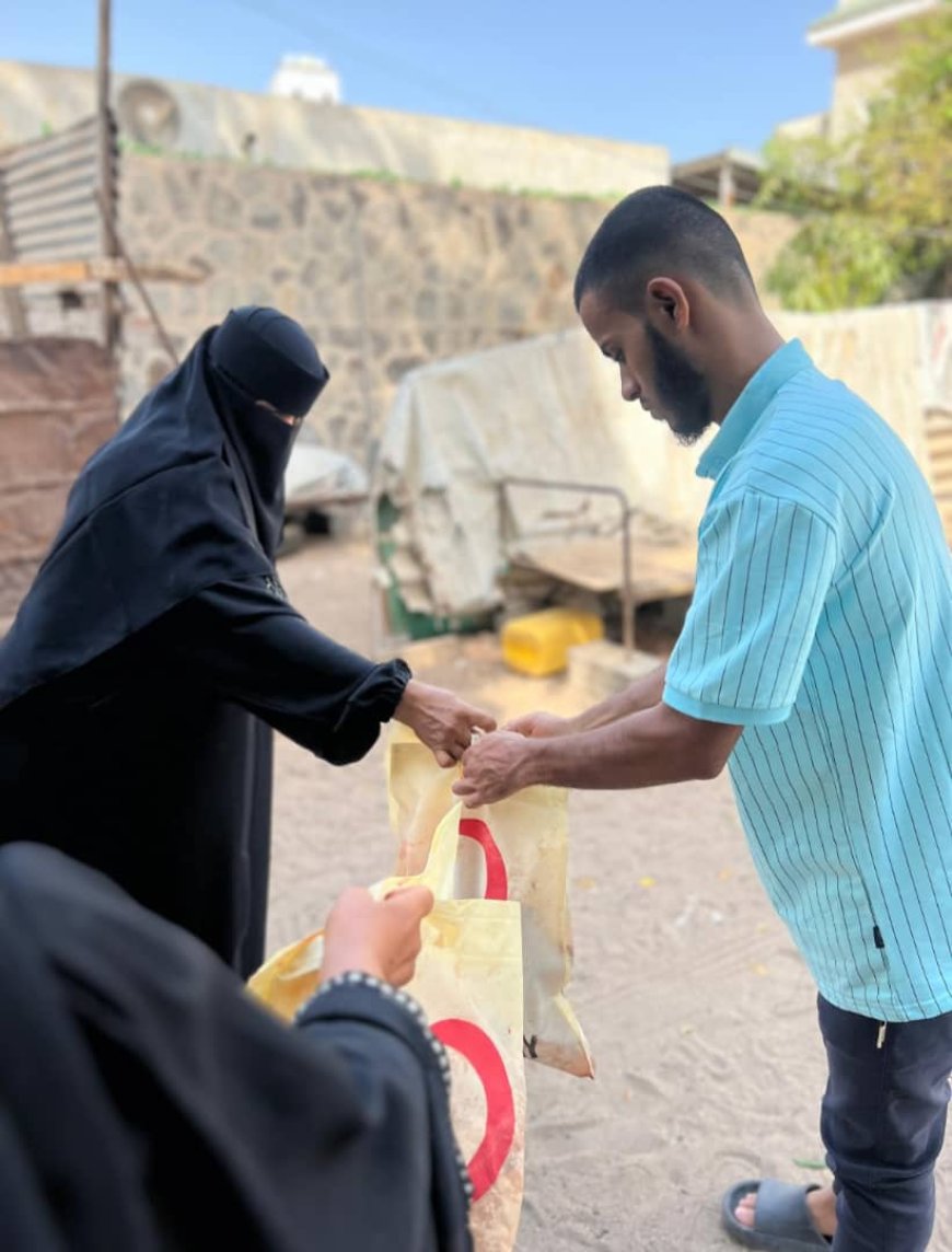 اتحاد الجمعيات يوزيع اضاحي العيد المقدمة من الهلال الاحمر التركي