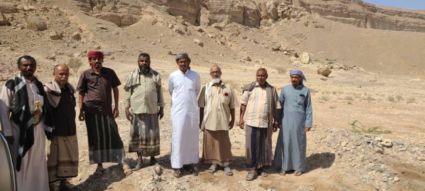 تسليم موقع تركيب طاقة شمسية لبئر مياه الشرب بحقل الجوادة بمديرية القطن