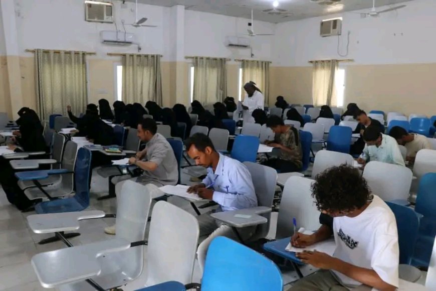 رئيس جامعة أبين يدشن الامتحانات النهائية للفصل الدراسي الثاني للعام الجامعي 2024-2025م