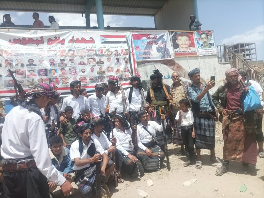 في أجواء احتفالية.. مهرجان شعبي كبير يجسد تراث يافع في الهجر لبعوس