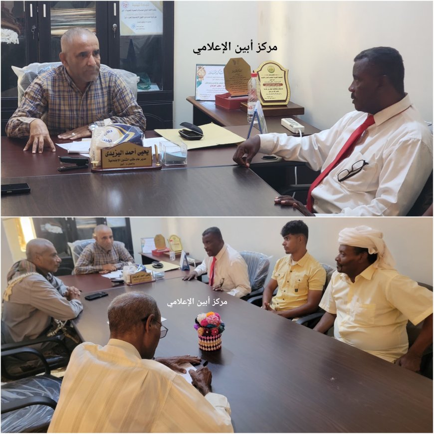 مدير الشؤون الاجتماعية بابين يلتقي رئيس مؤسسة ابتسامة لمرضى السرطان ويؤكد دعمه لجهودها في خدمة مرضى