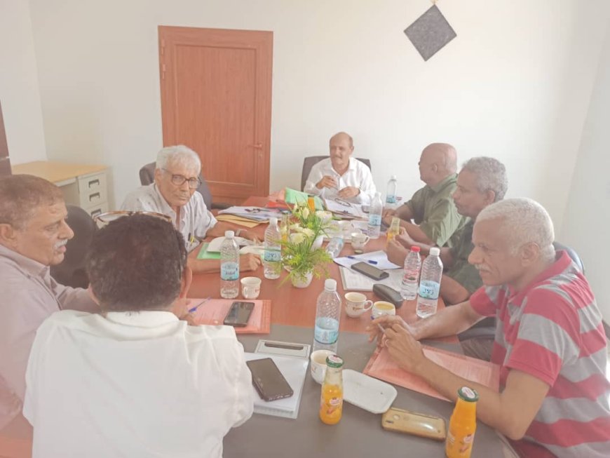 المجلس الأكاديمي بجامعة لحج يناقش جملة من المواضيع الأكاديمية.