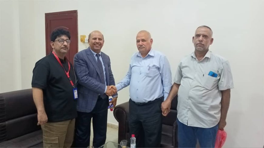 عضو مجلس النواب العمري يُشيد بجهود مكتب الصحة في عدن في ظل التحديات
