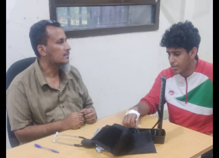 تعظيم سلام للدكتور الإنسان قيس صالح في هيئة مستشفى الرازي العام.
