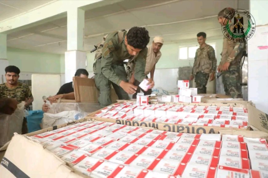 العميد الربيعي يتوعّد مروجي المخدرات: العاصمة عدن خط أحمر.. وضبطنا 646 ألف حبة "برجبالين"