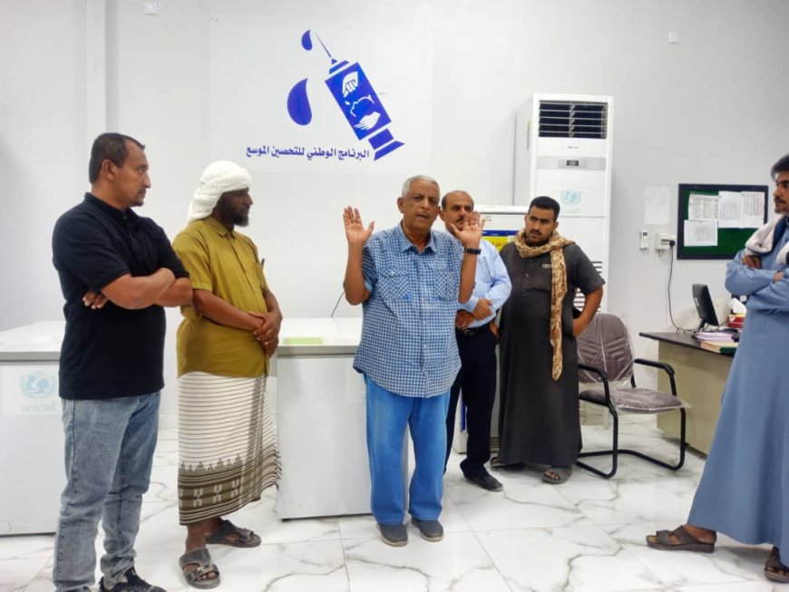 تدشين درة تدريبية بالتوعية بتحصين الأطفال ضد الأمراض و الفيروسات للمجموعة الأولى