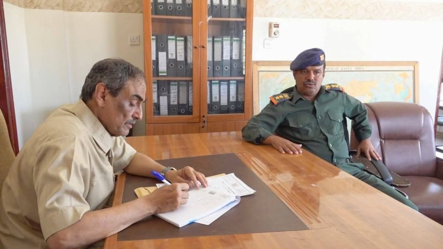 السلطة المحلية بمحافظة شبوة تشيد بجهود إدارة مكافحة المخدرات وتؤكد على استمرار الدعم في مواجهة الظاهرة