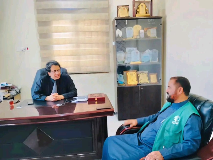الوكيل الخليفي يناقش مع ائتلاف الخير مستوى تدخلات مركز الملك سلمان للإغاثة في شبوة