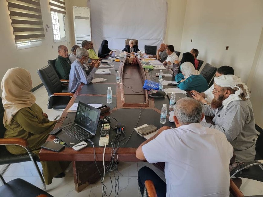 مجلس جامعة لحج يعقد دورته السادسة لشهر يونيو 2025م