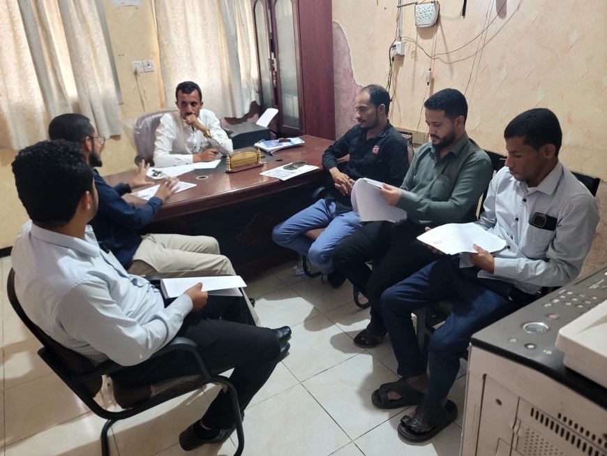 نحو عام أكاديمي متجدد.. لقاء مثمر لأعضاء هيئة التدريس بقسم الأسنان في كلية عدن للعلوم الطبية بردفان