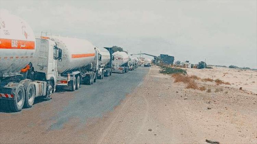 سائقو مقطورات الغاز يتوقفون في أبين احتجاجًا على جبايات غير قانونية