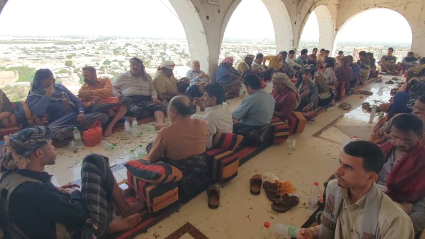 قيادات كبيرة تشارك ال بافقية فرحتهم بحفل زواج ابنهم حسين السيد في أبين