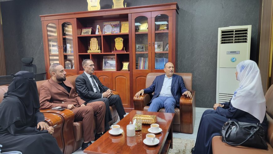 نائب وزير الصناعة يناقش مع رئيس الجهاز المركزي للإحصاء تعزيز التعاون المشترك
