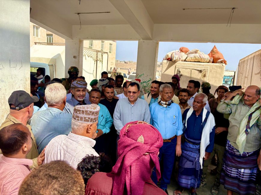 السقطري والتركي يدشنان مشروع حماية أراضي المزارعين في وادي تمنان ويؤكدان دعم التدخلات الطارئة في المضاربة ورأس العارة