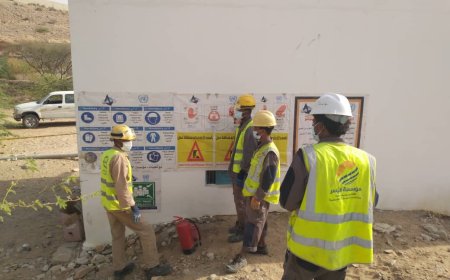 برعاية محافظ شبوة.. تدشين تركيب منظومة الطاقة الشمسية لمشروع مياه الجول في حبان