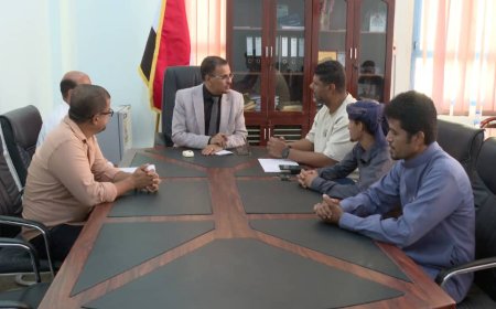 الأمين العام لمحلي حضرموت يلتقي قيادة جمعية السياحة والسفر ويؤكد دعم السلطة للنهوض بالقطاع السياحي