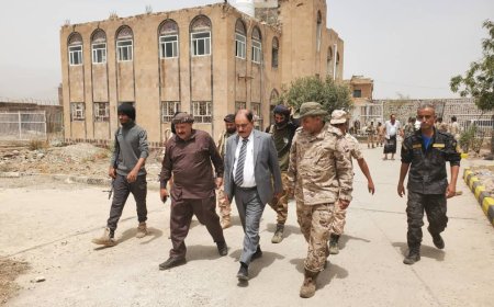 محافظ الضالع يطلع على أوضاع إصلاحية السجن المركزي في مدينة سناح