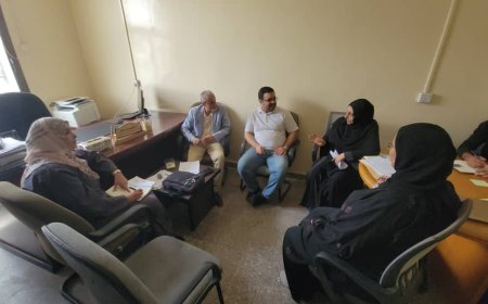 الوكيل الشبحي يناقش مع لجنة الإنقاذ الدولية ومنظمة ماري ستوبس تدخلاتهم في المناطق النائية وصعوبة الوصول إليها