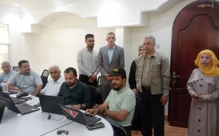 مدير "مكتب تنسيق الأعمال المتعلقة بالألغام" يلتقي المدير القطري الجديد لمنظمة NPA في عدن