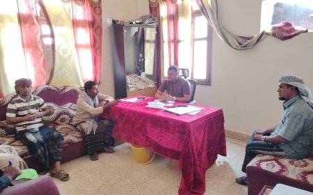 القائم بأعمال محافظ سقطرى يزور مؤسسة المياه ويشيد بجهودها في إعادة ضخ المياه لحديبو