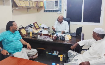 مسجدي يلتقي قيادة اتحادي الملاكمة ويطلع على التصورات الأولية لكأس حضرموت الأولى