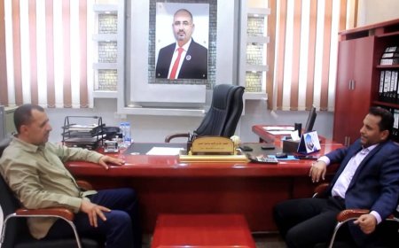 الزامكي يبحث مع المؤسسة الاقتصادية بعدن تفعيل أنشطتها واستئناف مشاريعها الخدمية