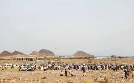مدير عام البريقة ينعي إمام وخطيب مسجد الرحمة " الشيخ صالح اليافعي "