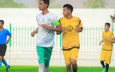 الفريق الاول بنادي البرق الرياضي بتريم يفوز على نادي شباب عينات في مباراة ودية استعدادًا لمنافسات كأس الفرع