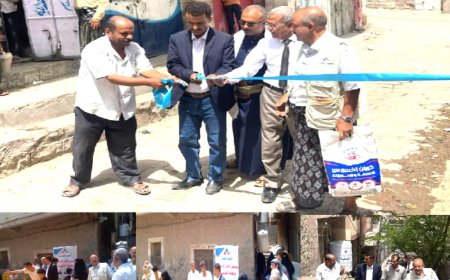 المشمر يدشّن تشغيل بئري مياه بالطاقة الشمسية لتغذية أربع مناطق في الضبوعة