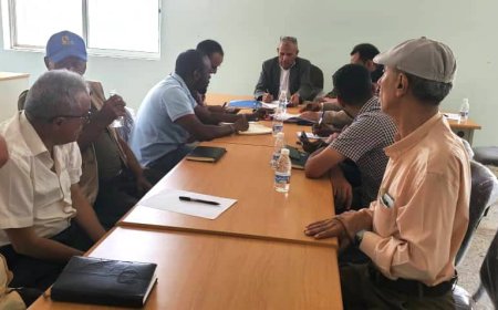 الدعيس يبحث مع اللجنة الدولية للصليب الأحمر ترتيبات توقيع اتفاقية مشروع دعم النحالين
