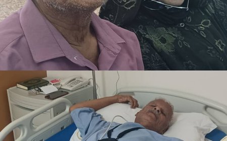 أمل كعدل تطمئن عن صحة الموسيقار بن غودل الذي سيخضع لعملية في القلب بمستشفى الأمير محمد بن سلمان