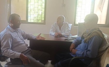 مسؤولو الزراعة والمياه بأبين يبحثون مع قيادة سرار تعزيز التدخلات التنموية في المديرية