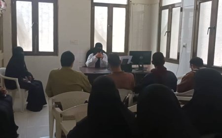 اجتماع تنسيقي لمتطوعي التثقيف الصحي بيافع سرار استعداداً لحملة شلل الأطفال