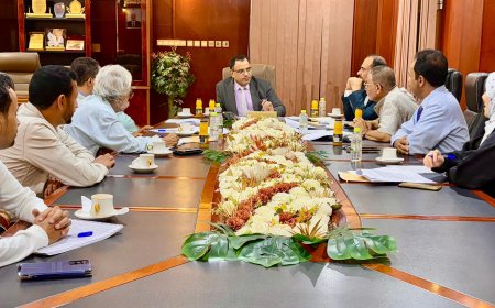 الوزير السقطري يترأس الاجتماع التحضيري للمؤتمر الدولي للأمن الغذائي في اليمن