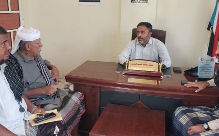 الحييد يلتقي عضو الجمعية الوطنية ورئيس انتقالي زنجبار لبحث الأوضاع في المديرية