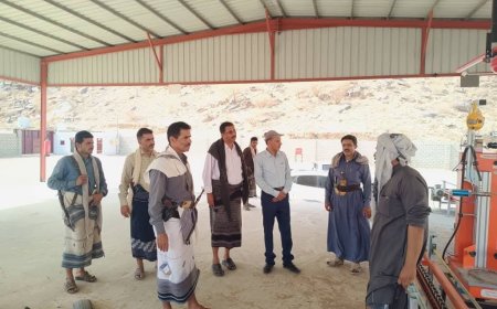 بتوجيهات المحافظ بن الوزير.. مديرا الغاز والتجارة يتفقدان محطات الغاز في بيحان