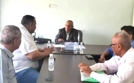 الدعيس يبحث مع منظمة "صناع النهضة" تعزيز الشراكة لتحسين المنتجات الزراعية في تعز